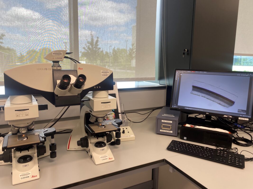 Paint Analysis Forensic Science Ireland